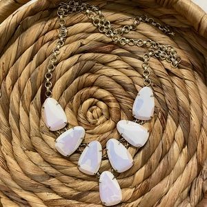 Kendra Scott Statement Necklace in Iridescent Harlie